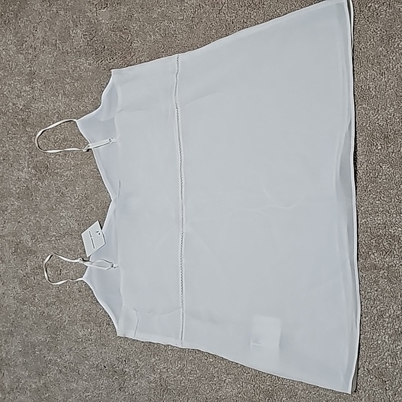 Club Monaco trim silk cami top - Picture 2 of 4